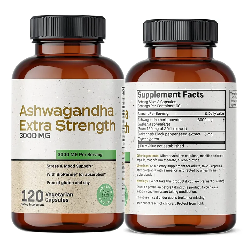 Private label  Good quality 10% ashwagandha powder ashwagandha extract KSM 66