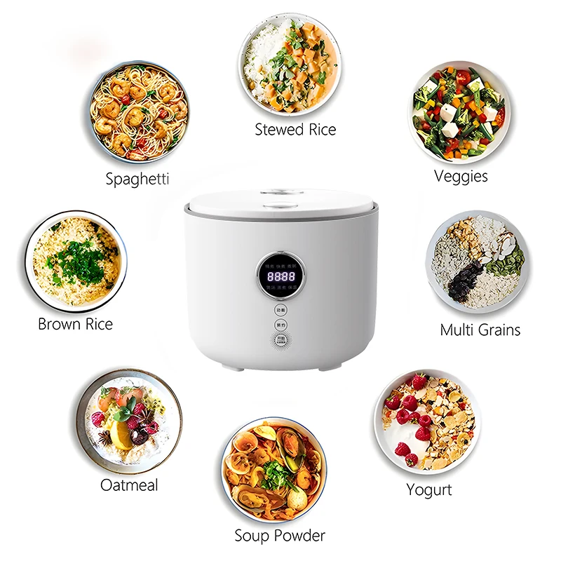 In stock 2L Automatic Smart Digital Touch LCD Multi Non-Stick Home Electric Digital Rice Cooker