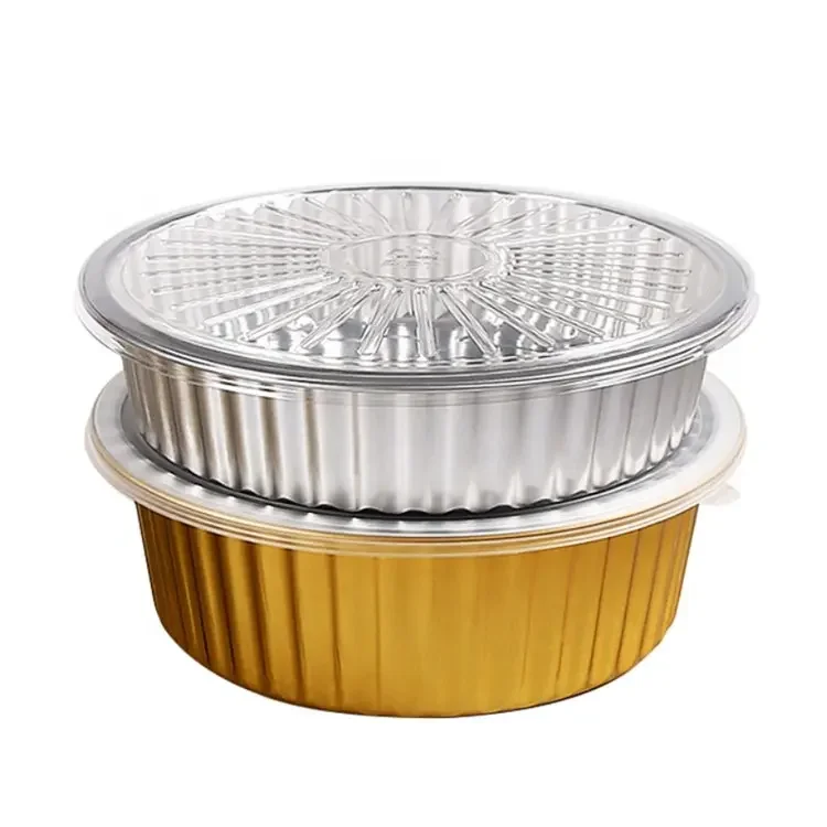 Good quality factory directly aluminum foil disposable lunch box fast food container trays at good price