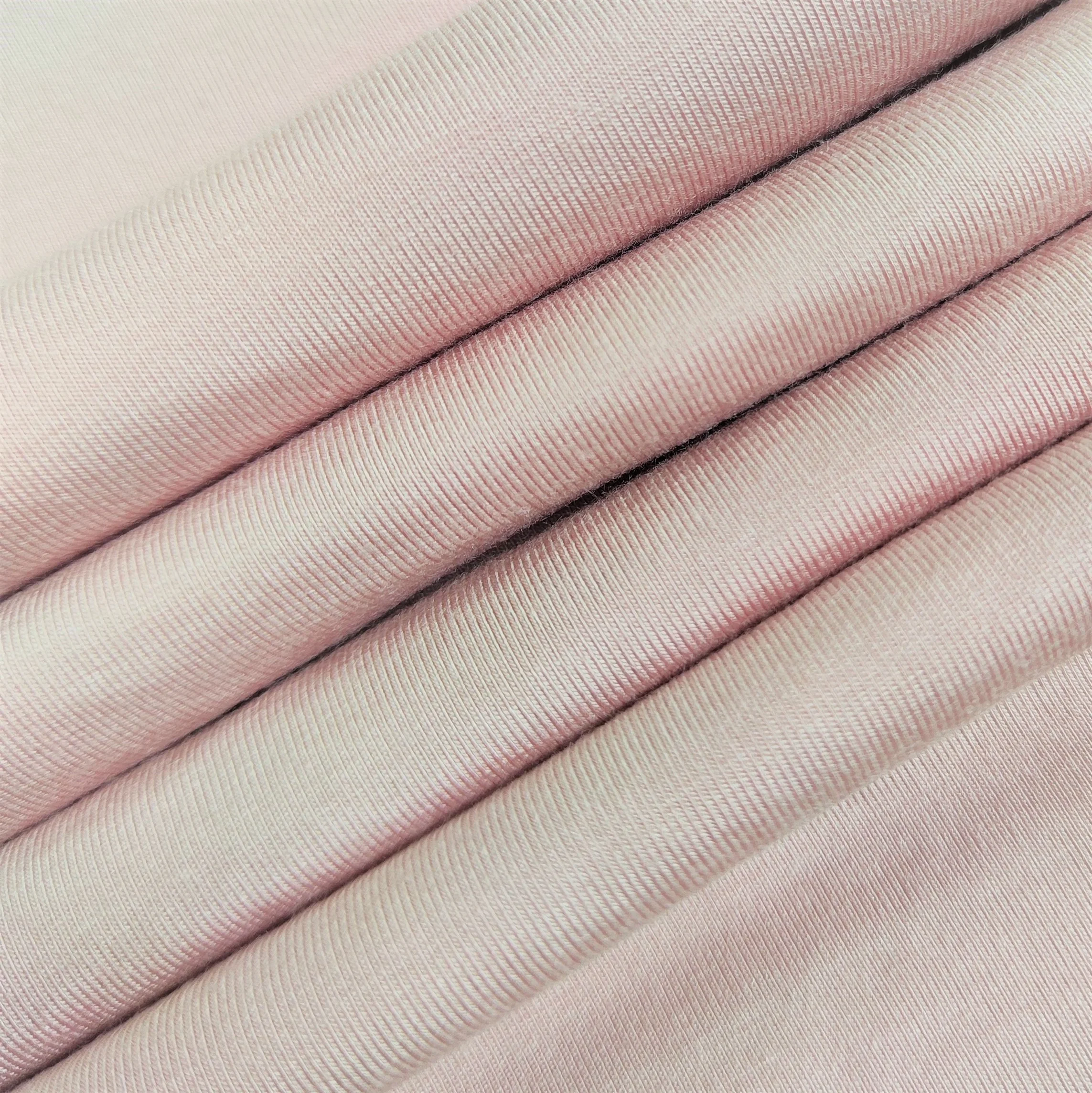 high end knit fabric 94% viscose 6% spandex elastic jersey viscose and spandex fabric for pajama