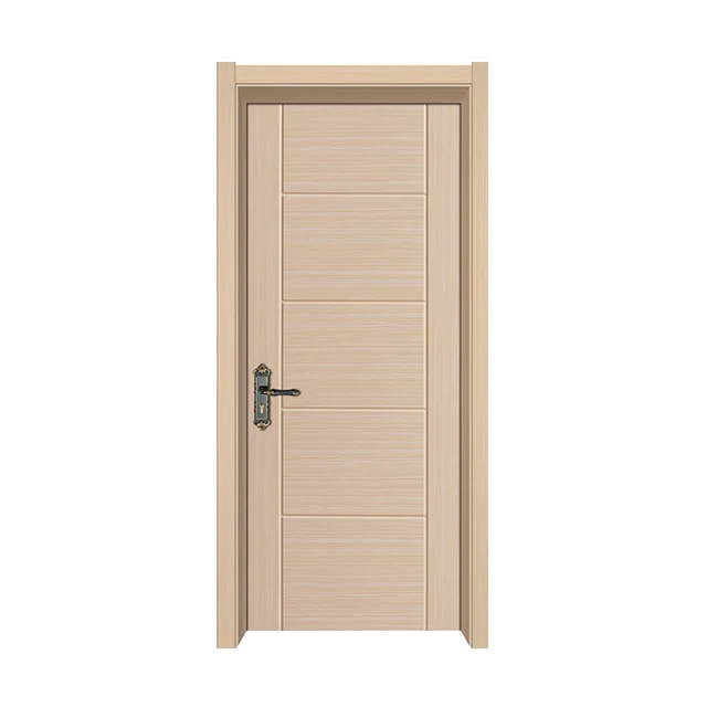 Cheap price WPC/UPVC/ABS waterproof interior door with glass are hot selling in The Midele East China supplier