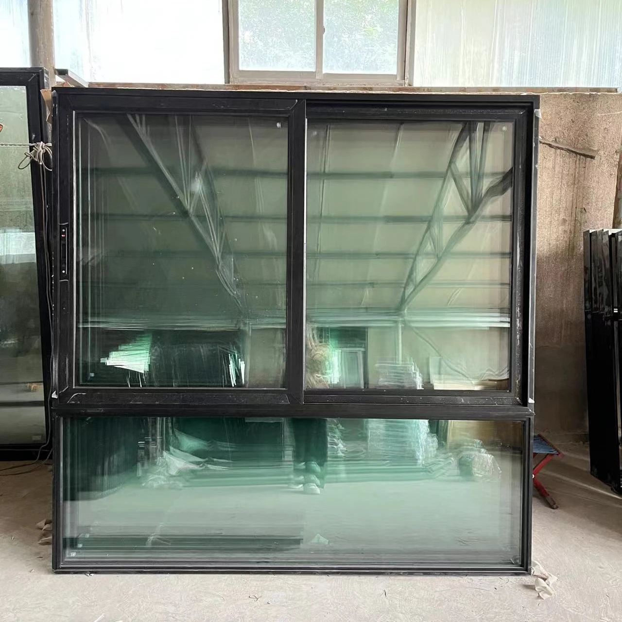 New design double glazed aluminum sliding windows aluminium window and doors