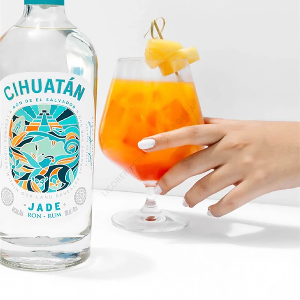 Crafted in Homage to the Mayan Muse Wholesale Cihuatan Jade Rum from El Salvador embodies the Allure of Ancient Artistry