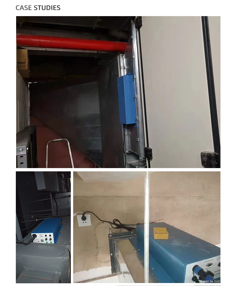 Bipolar Ionizer Plasma Ion Generator HVAC Duct Air Purifier Air Duct Cleaning Equipment for AHU Commercial Residential