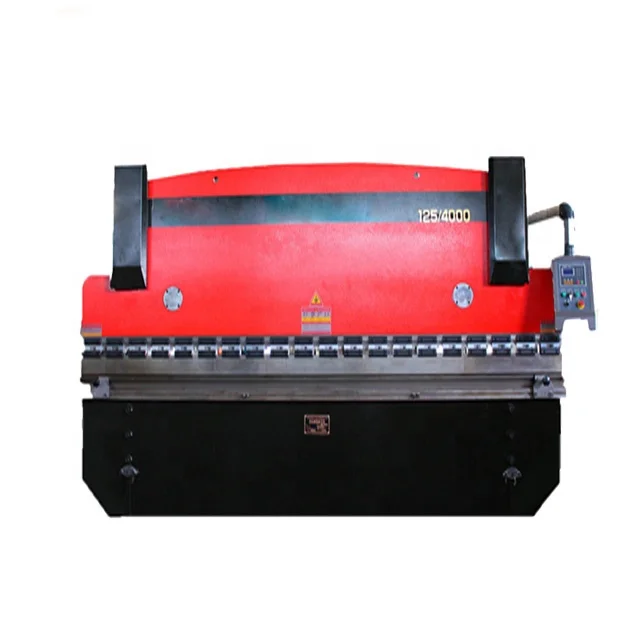 Mingcheng Top Quality 400T Hydraulic Press Brake Manual Bending Machine Steel Sheet Folding Machines