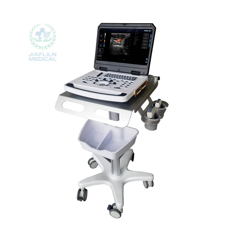 Vet Veterinary Ultrasound Machine Black White Digital Ultrasonic Diagnostic Imaging System for Animal Hospital