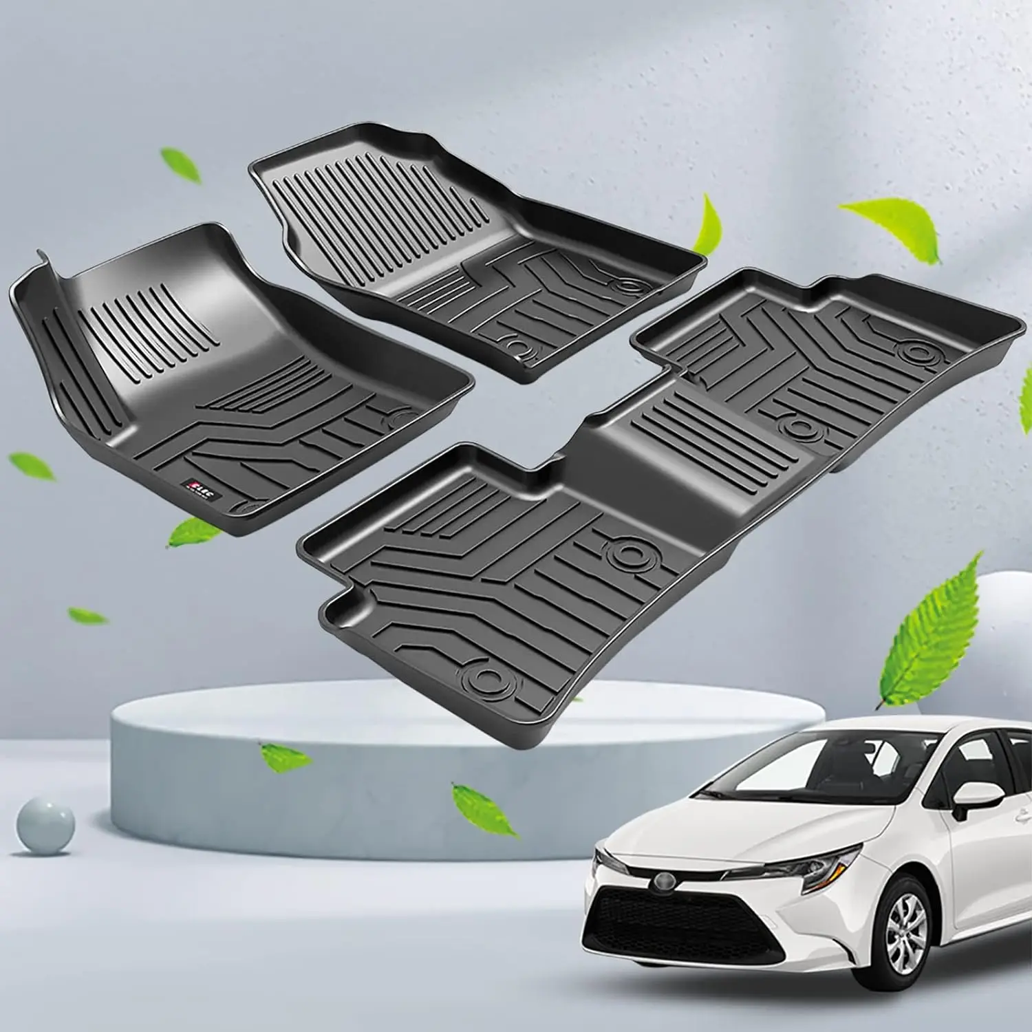 Custom 3D 5D Vehicle Interior Accessories TPE Car Carpet Floor Mats For Toyota corolla cross 2022  Accessories