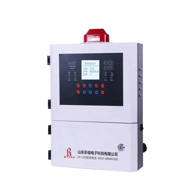 99 Channels RS485 Signal Output Sensor Alarm Monitor  LCD Display Panel Detector Control