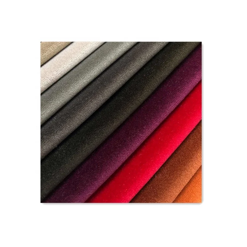 100% полиэстер 320 г вельветовый композитный 140 г окрашенный одиночный фланелевый диван-подушка занавеска ткань