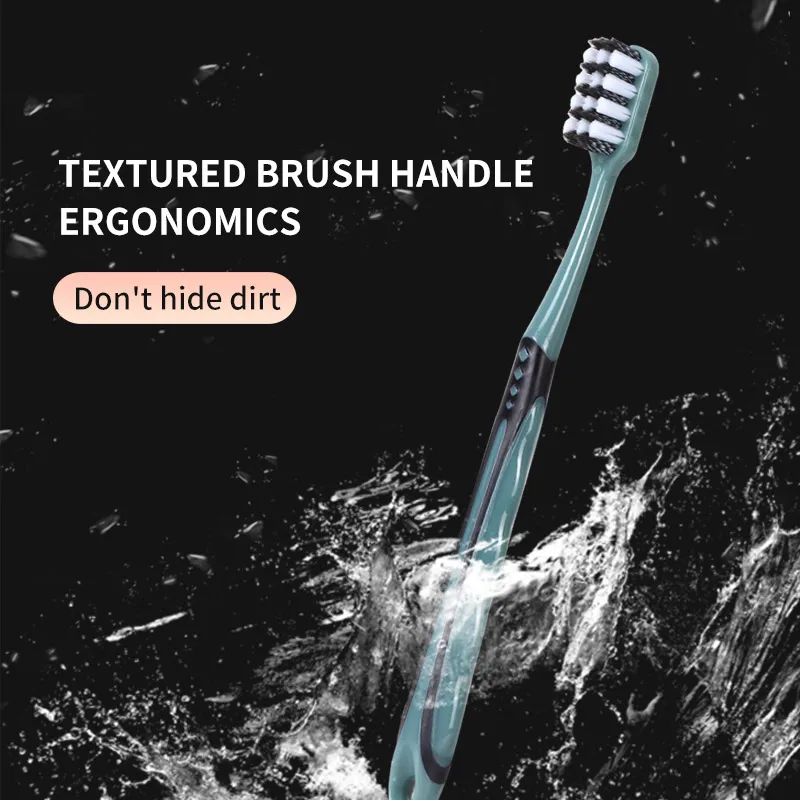 New Adult Plastic Toothbrush Eco Toothbrush Manufacturer Nylon Teeth Brush For Adult Men