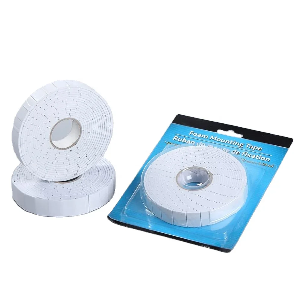 Acrylic PE EVA Foam Tape Fingerboard Stickers Double Sided Squares Dot Single Sided Hot Melt Adhesive for Masking Adhesion