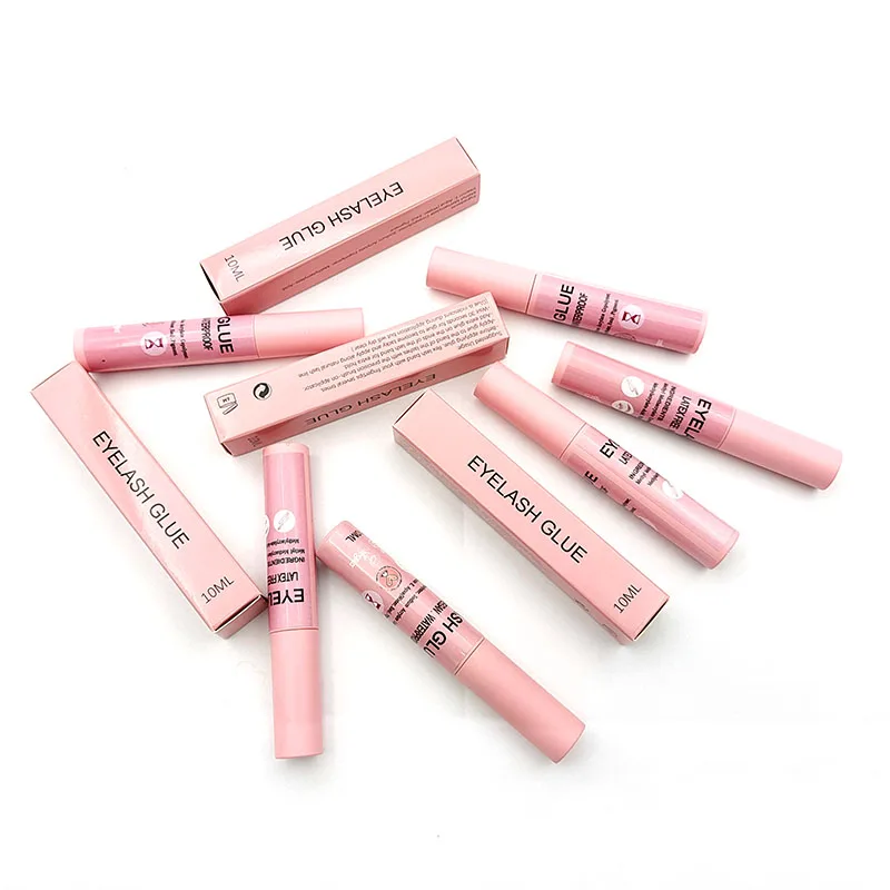 Private Label Vegan Lash Glue Latex Free Lash Strip Adhesive Natural Eyelash Glue custom logo