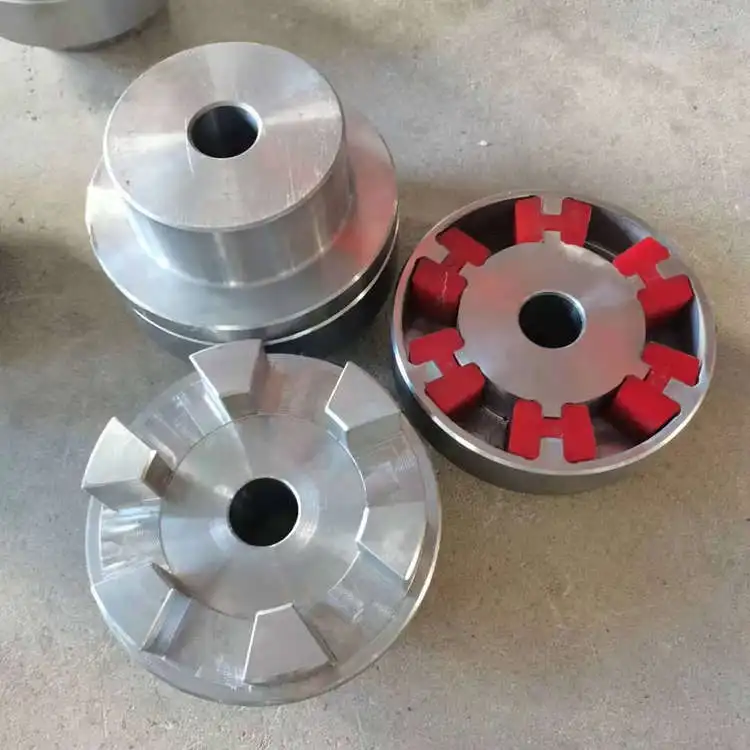 Hot selling customized flexible H type coupling Spider rubber shaft tyre flexible coupling