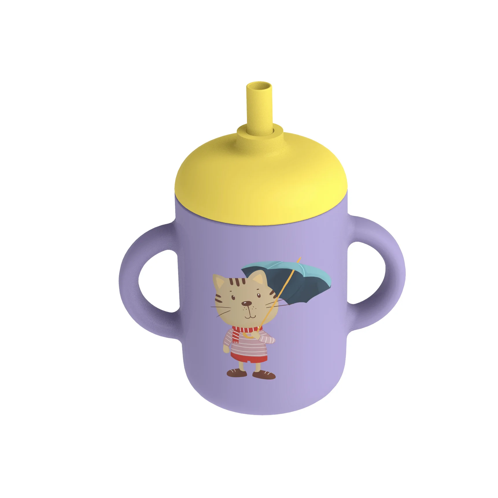 
Latest hot selling home cute cups durable cup unique design binaural cup 