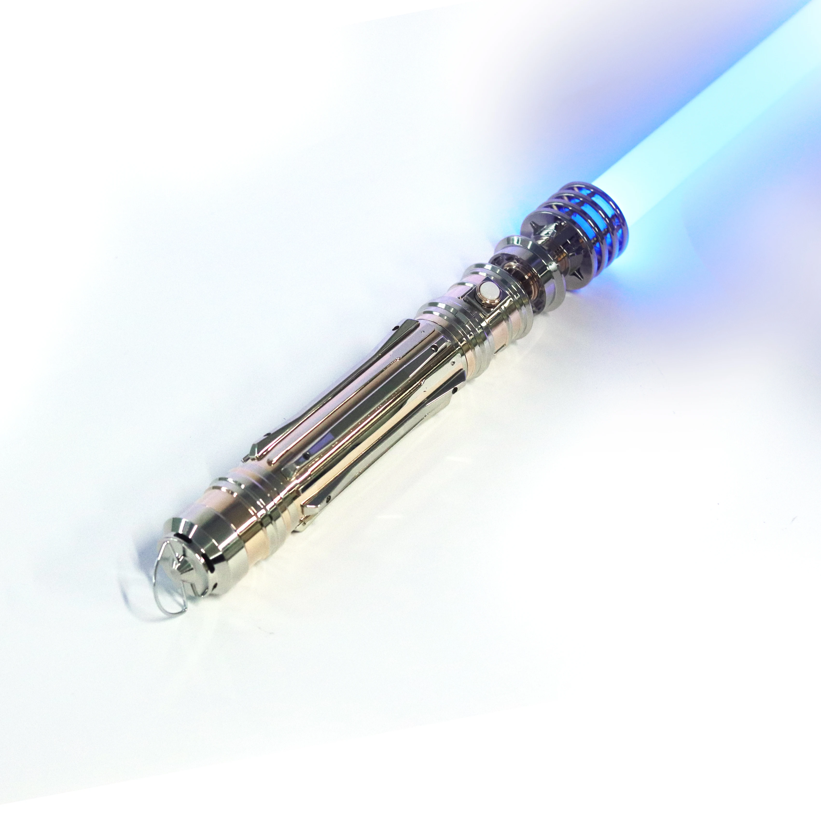  LGT SABERSTUDIO Leia металлическая подвеска тяжелый Дуэль RGB бесконечный цвет плавный поворотный световой меч Proffie neo pixel Звездные