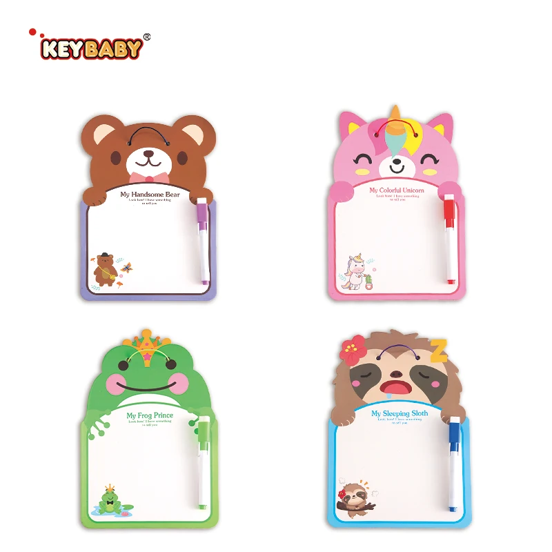 Keybaby детская стираемая доска для рисования обучающая картонная раскраски