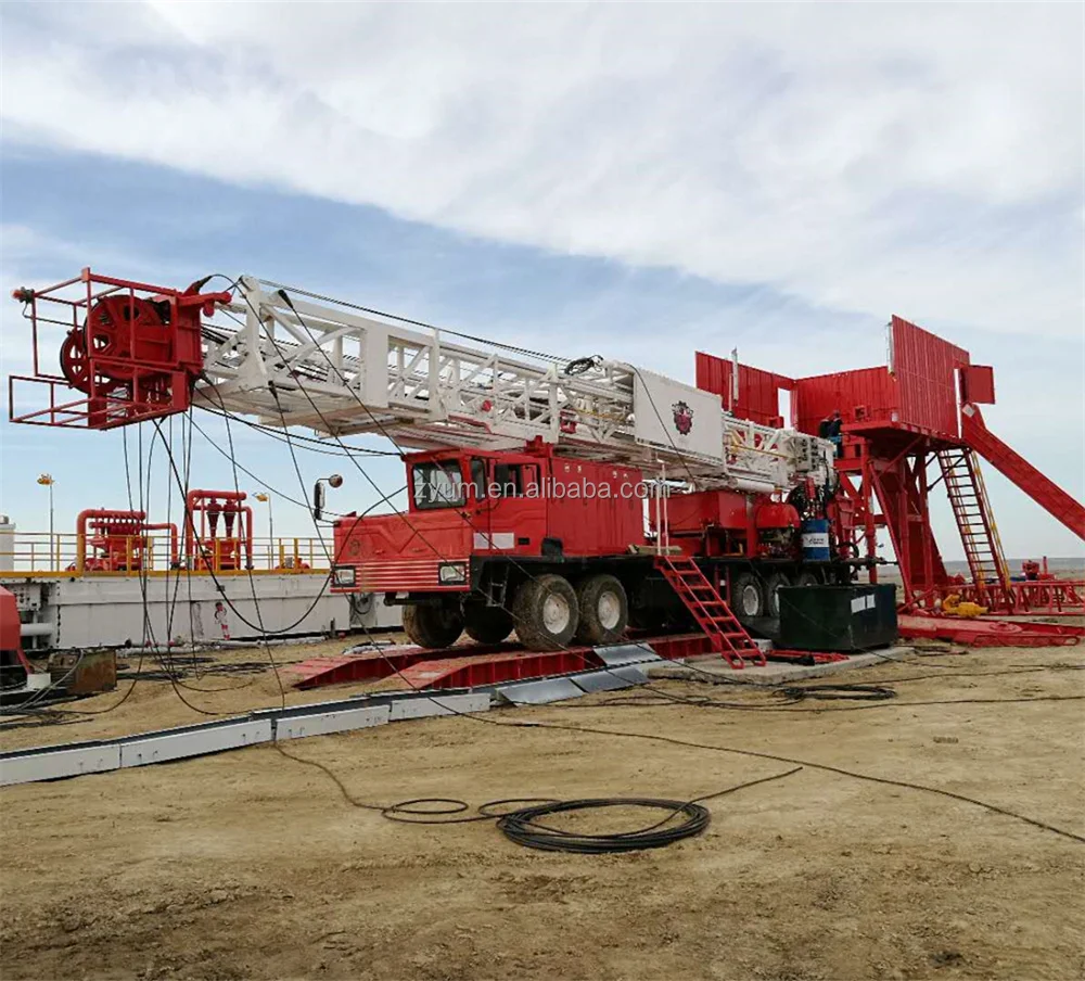Drilling rig machine Used Skid-mounted ZJ30 Drilling Depth 3000m drilling rig mini borehole equipment
