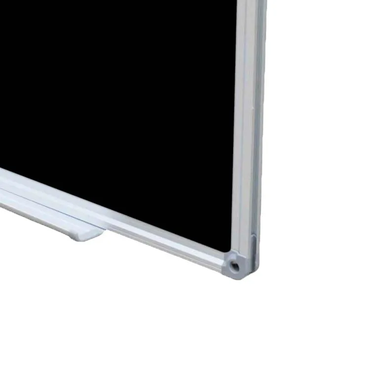 Factory aluminum frame message black board wall mounted writing chalkboard for school office