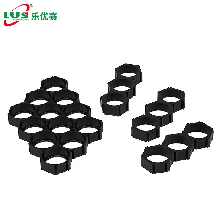 spacer for li ion battery 18650 26650 21700 32700 32650 Cell Holder Safety Spacer Radiating Shell Plastic Holder Bracket
