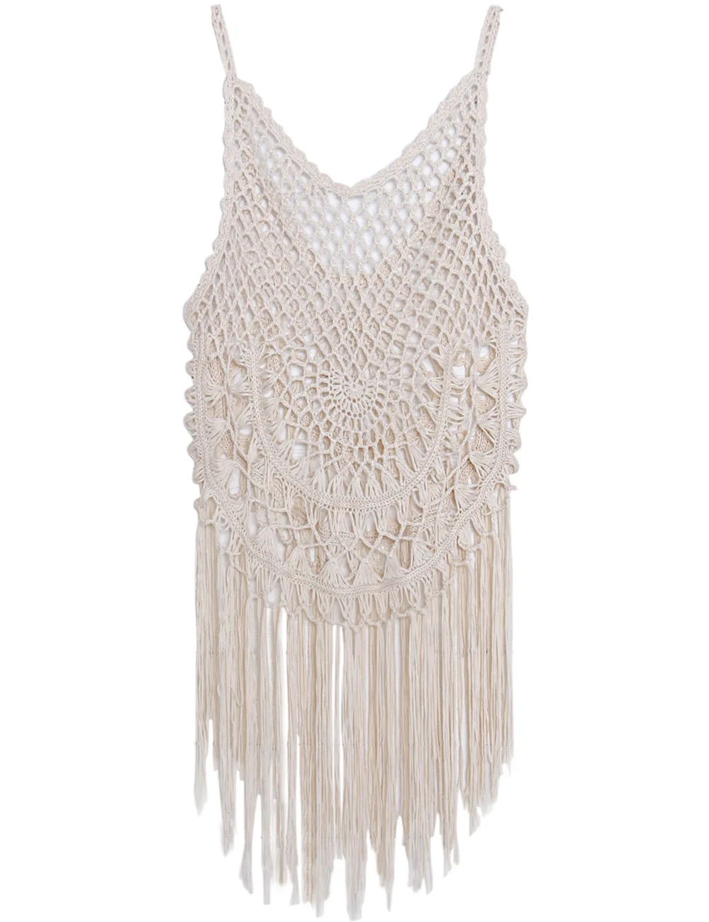 Hollow Crochet Swimsuit Cover Ups Bathing Suit Beachwear Tunic beach dress