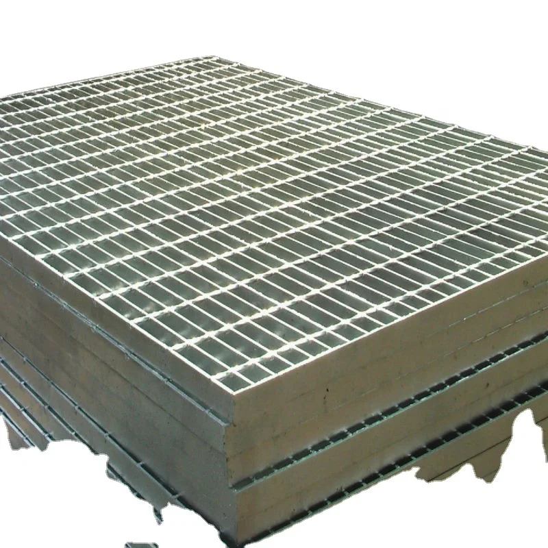hot dip galvanized iron floor grid  bar grating welded grate chemical plant steel grating