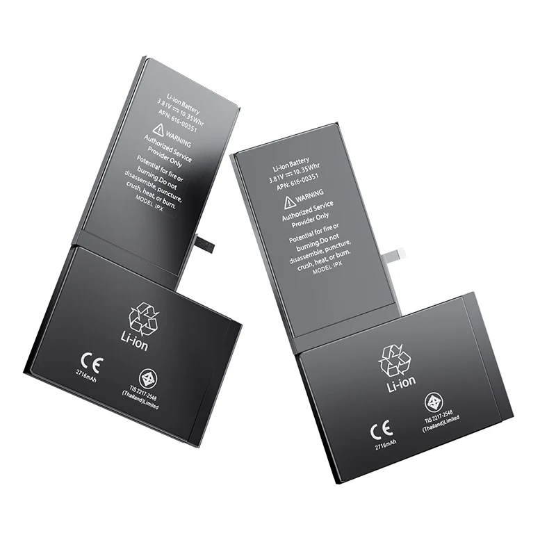 Oem factory wholesale battery batterie replacement for iPhone 11 12 13 14 15 Pro Max 16 xr xs 8 7 6s plus 1:1 brand new 0 cycle