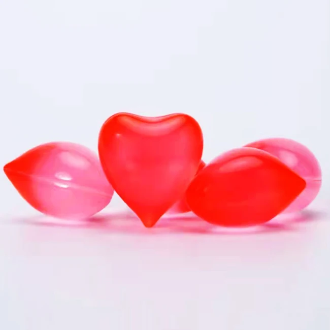 Wholesale OEM 4g White Round Bath Oil Pearls Jasmine Fragrance SPA 200pcs/lot Different Shape Bath Oil Pearls