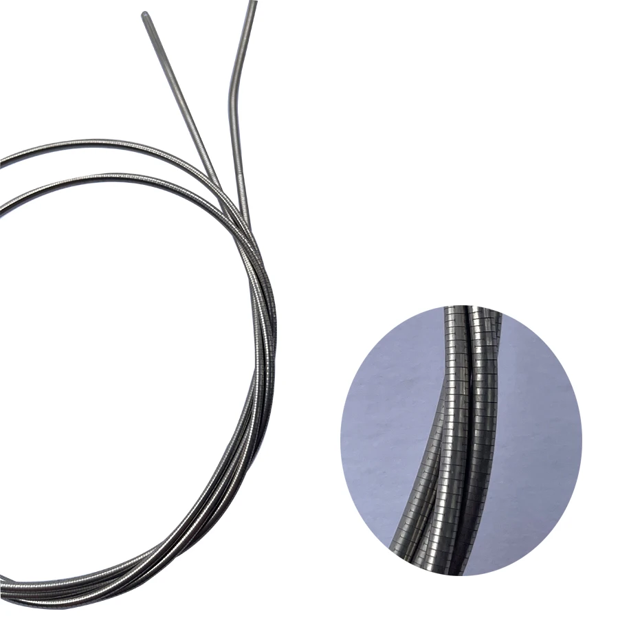 Stainless steel 316L hypotube lasercutting for endoscope bending section