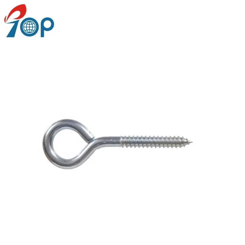 
TOP Ring Hook Metal Eye Screw For Wood 