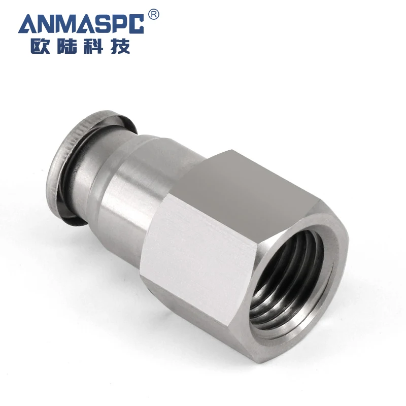 SMC Type PCF Series Straight Female Thread Pneumatic Connector Quick Connecting Tube Fittings