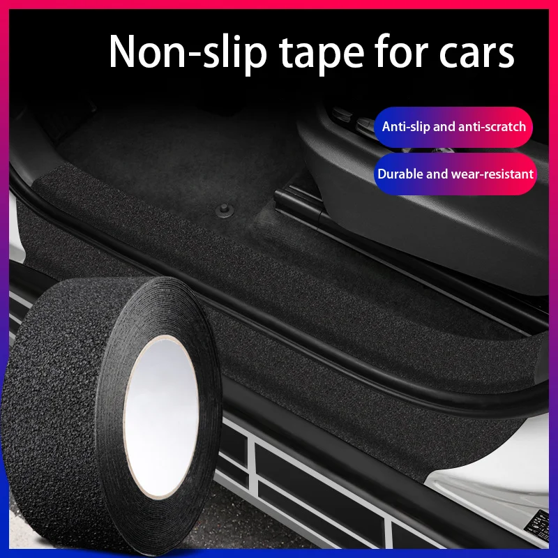 Universal Transparent Peva Anti Slip Grip Tape Car Trunk Threshold Edge Door Sill Protection Film