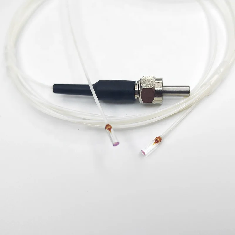 Anti Reflection SMF S M A 905 Pigtail Fiber Patch Cord 8 degree 0 degree 1.8mm AR Coated Glass Ferrule