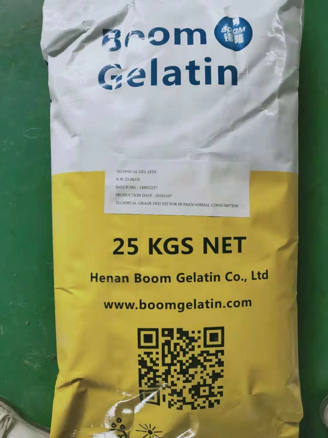 
Food Grade Edible Halal 160 Bloom Bovine Gelatin for Jelly 