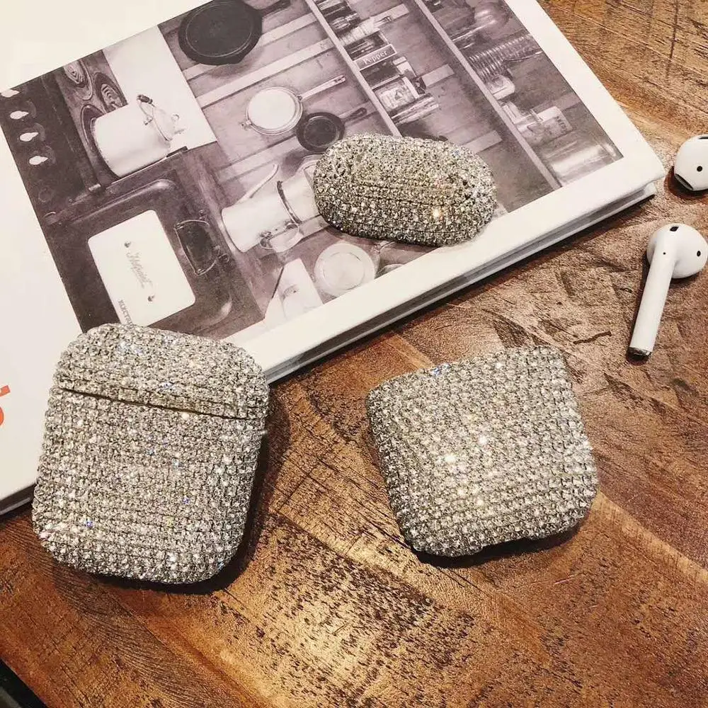 Дизайнерский чехол для airpods Алмазный блестящий Airpods Роскошный airpod