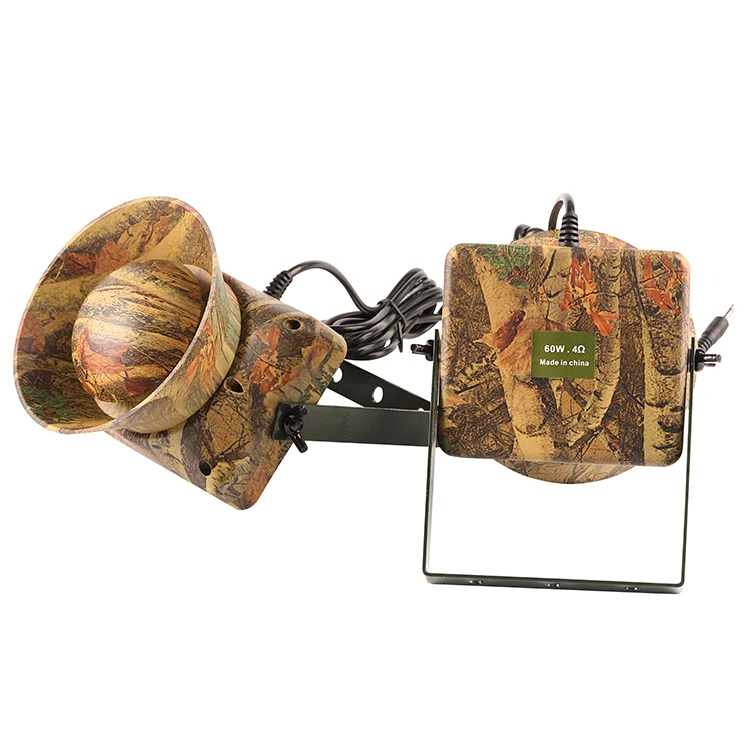 Factory Wholesale 2*60W Output quail audio devices caller Electronic Bird Call Hunting bird Speaker