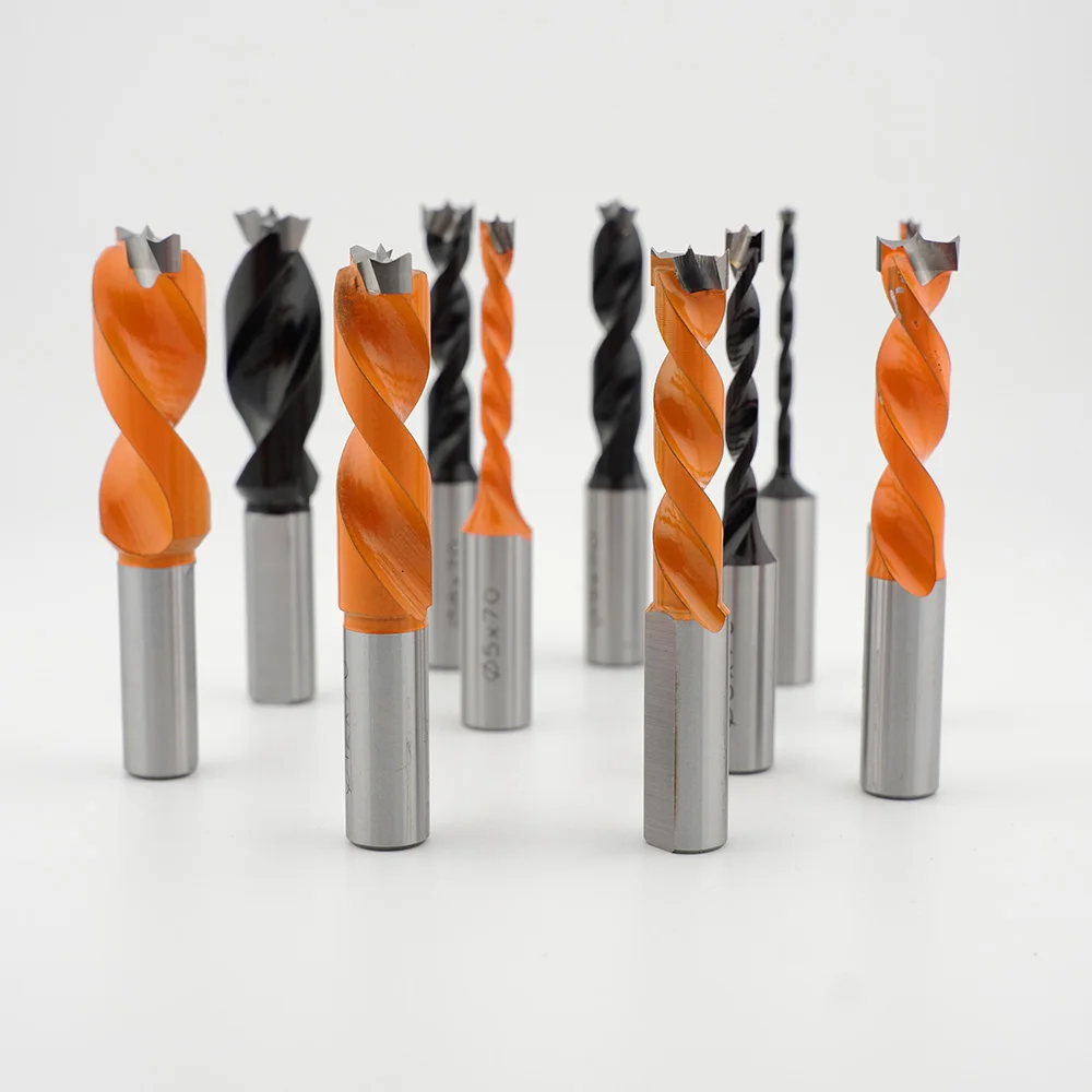 Carbide drill bits for machine tools Woodworking 3mm-5mm Wood Drilling Countersink Drill Bit