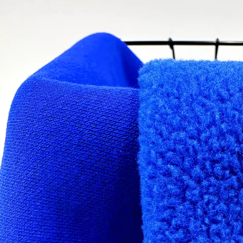 70 Polyester 30 Cotton 560 Gsm Sherpa Polar Tech Polartec Fleece Fabric Heavy weight 560Gsm Long Pile Fleece Fabrics