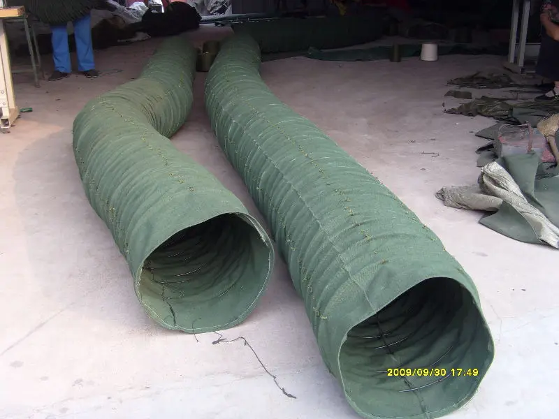 PVC Coated Polyester Fabric Air Duct