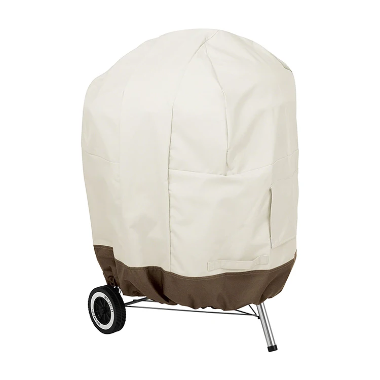 Top BBQ grill covers outdoor waterproof round BBQ grill cover