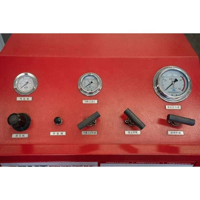 pneumatic driven gas booster pump system for liquefied gas transfer