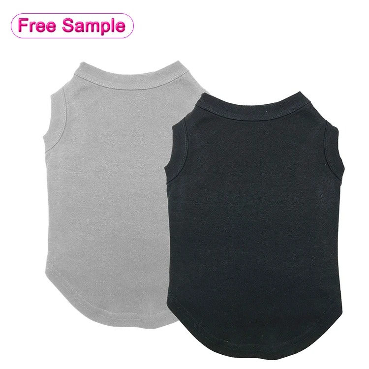 Custom Logo Plain Blank Breathable Funny Cooling with Inscription Luxury T Tee Shirt T-Shirt Dog Shirts for Dogs