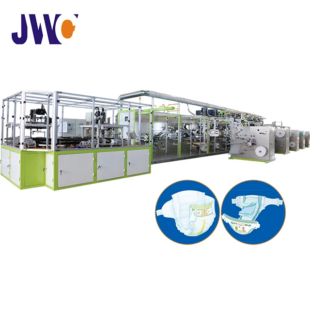 Manufacturer price diaper making complete machine full automatic baby diapers machines cost