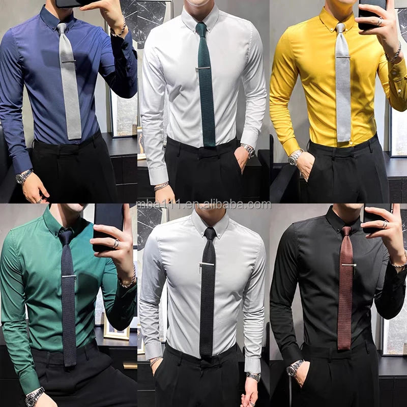 New Fashion Luxury Summer Man Shirt Wholesale Printed Brand Designer Casual Shirts