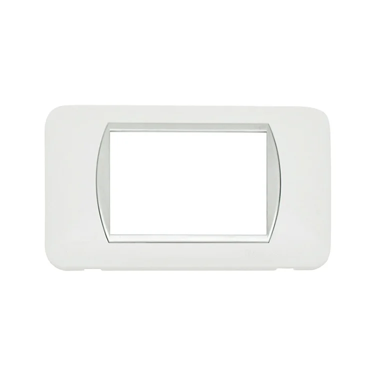 Multi color customizable decorative wall PC material button socket switch frame