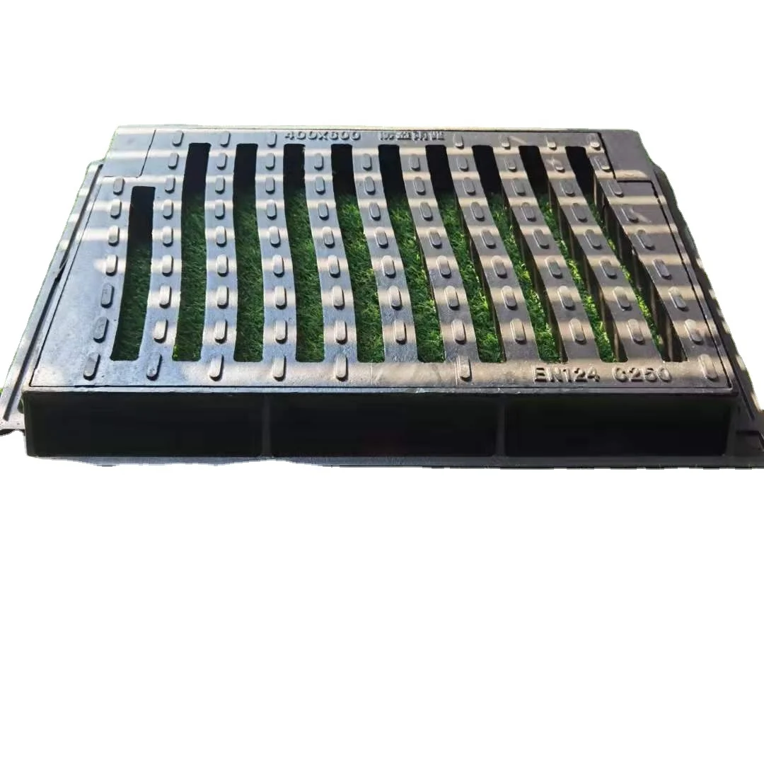 Оптовая продажа, под заказ, решетка из ковкого чугуна EN124, дренажная решетка, решетка из ковкого чугуна