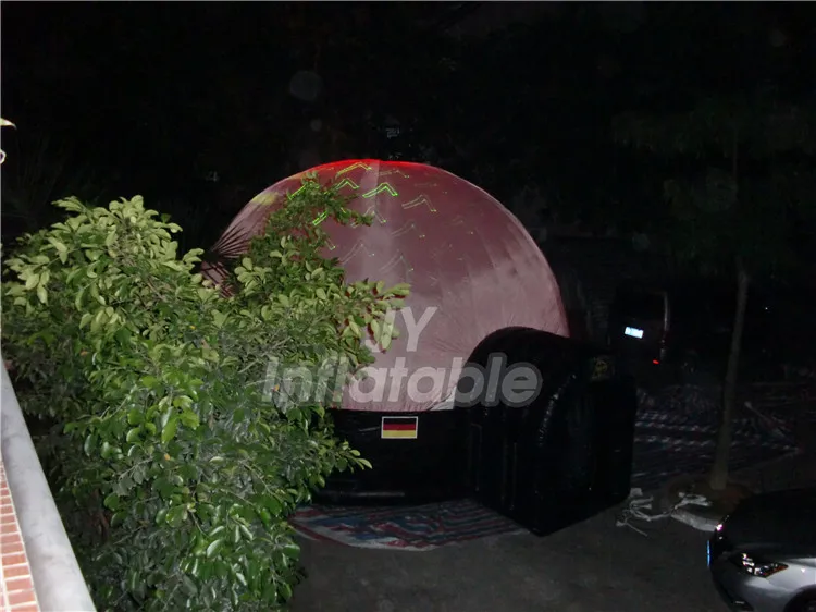 Mobile Digital Cinema Star Projector Inflatable Planetarium Dome Tent With Cover