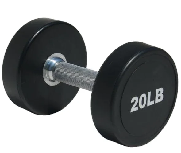 SOLID STEEL CORE AND PU COATING Home Gym Fitness Professional Training Weights