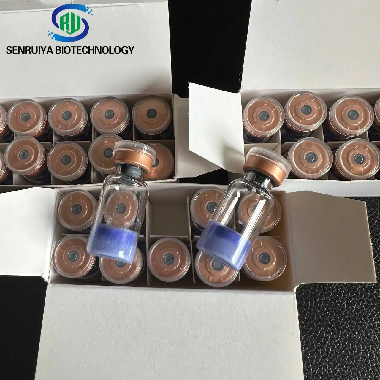 99% High Purity Ghk-cu Copper Peptide Powder CAS 49557-75-7 with Superior Quality and Best Price2-3 Days Fast Delivery