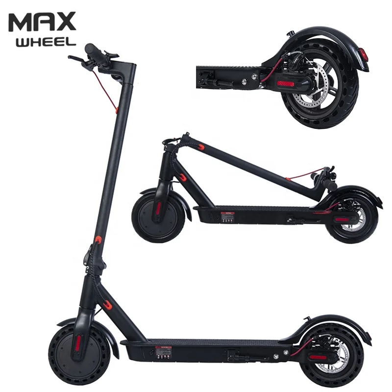 Classic Design Public Water  30kmh 35Km Range Two Wheel Electric Scooter with Electric Brake