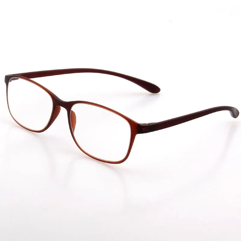 Оптовая продажа супер легкие гибкие очки для чтения пожилых мужчин и женщин TR90 дальнозоркости с большой